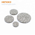 5 10 20 micron stainless steel porous metal powder sintered filter wire mesh disc